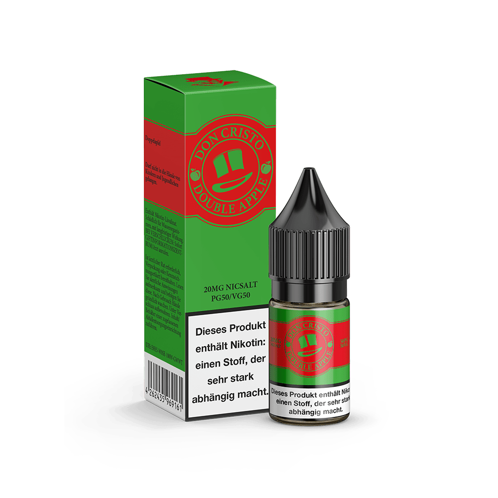 Liquid Double Apple - Don Cristo Nikotinsalz 20mg Liquid Double Apple - Don Cristo Nikotinsalz 20mg