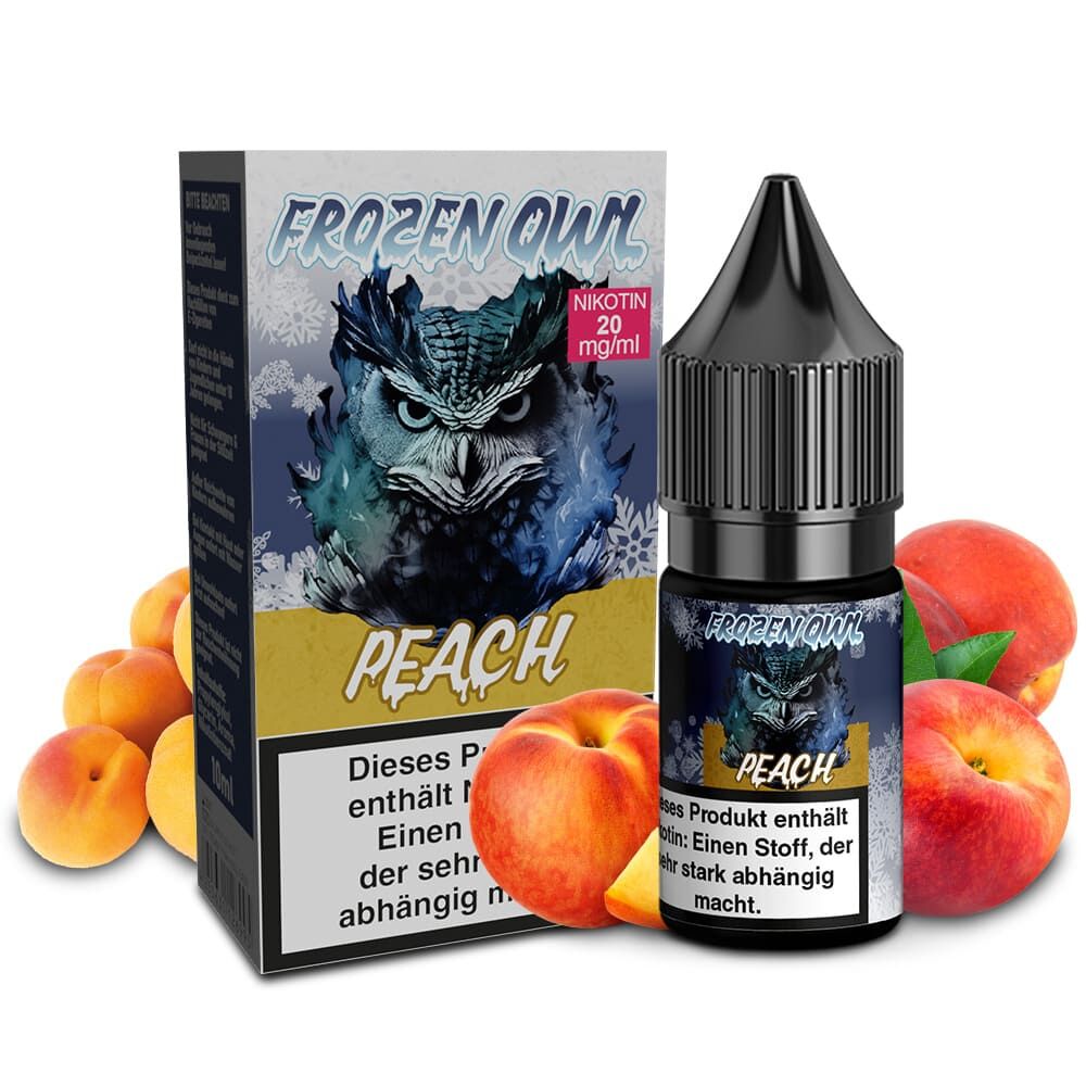 Liquid Peach - Frozen OWL Nikotinsalz