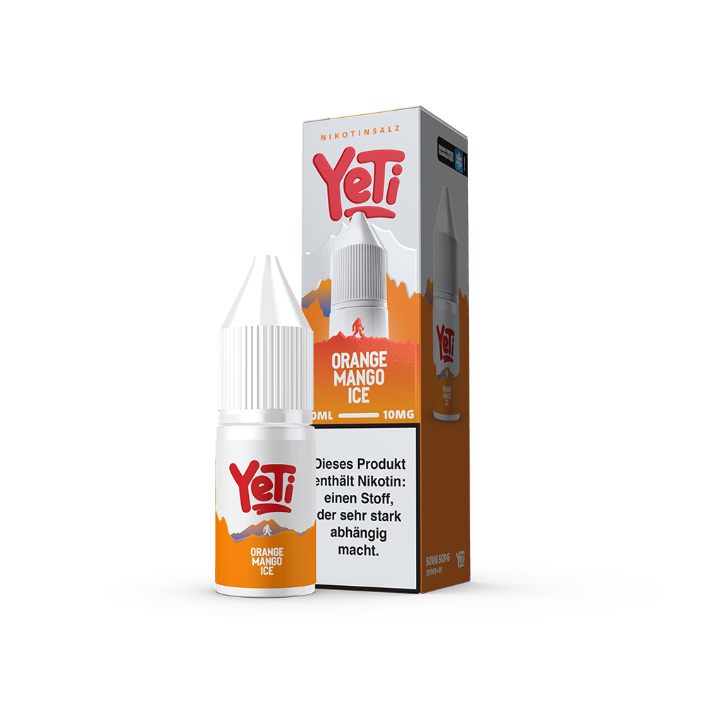 Liquid Orange Mango Ice - Yeti Summit Nikotinsalz Liquid Orange Mango Ice - Yeti Summit Nikotinsalz