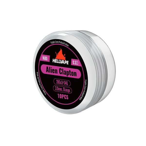 Hellvape Alien Clapton Coil 0,3 Ohm Ni80