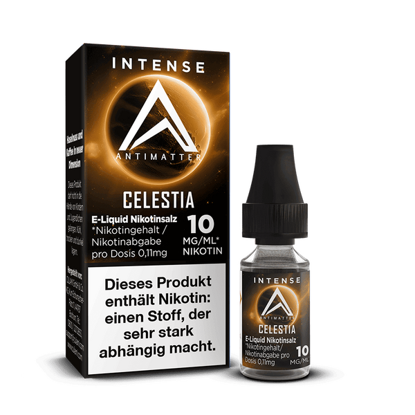 Liquid Celestia - Antimatter Intense Nikotinsalz 10mg Liquid Celestia - Antimatter Intense Nikotinsalz 10mg