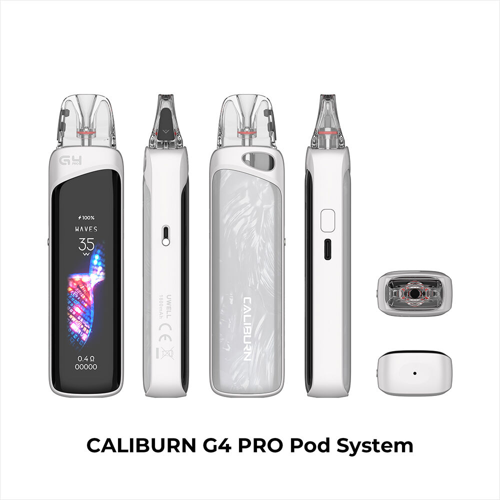Uwell Caliburn G4 Pro Kit Frost White Uwell Caliburn G4 Pro Kit Frost White