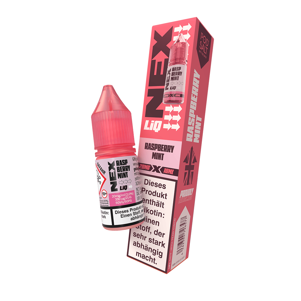 Liquid Raspberry Mint - Nex Liq Nikotinsalz 20mg Liquid Raspberry Mint - Nex Liq Nikotinsalz 20mg