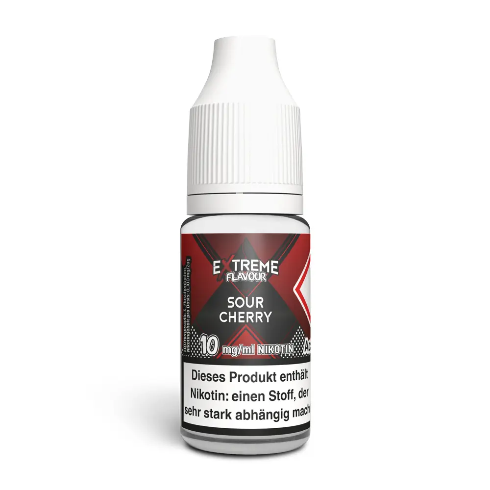 Liquid Cherry Sour - Extreme Flavour Overdosed Hybrid Nikotinsalz 10mg