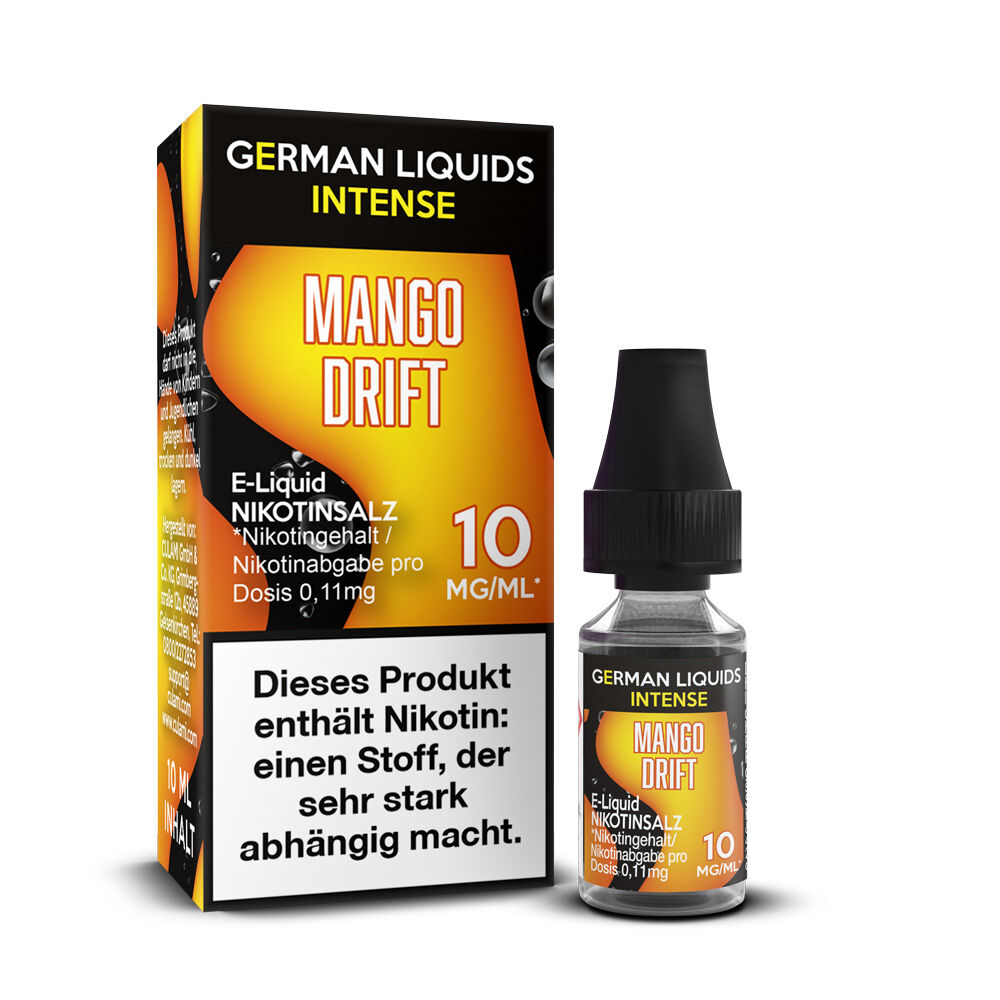 German Liquids Intense - Mango Drift - Nikotinsalz Liquid