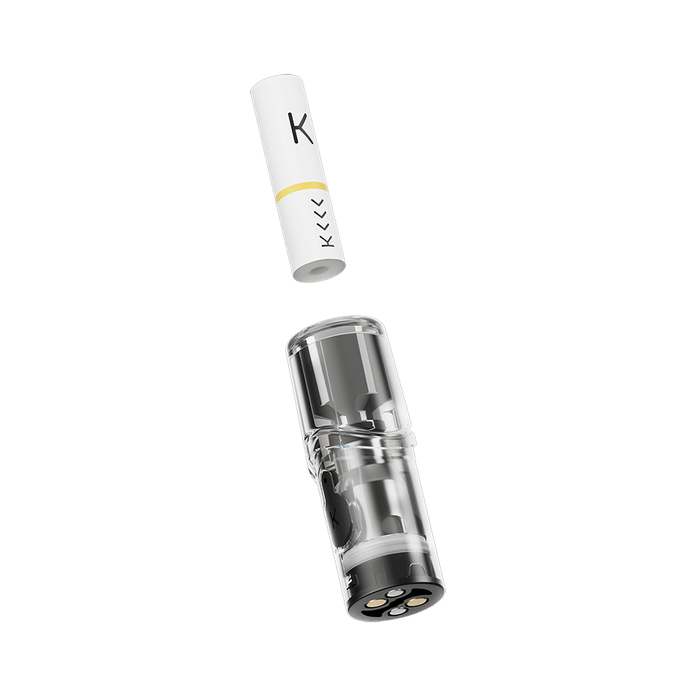 Einzelansicht Kiwi Spark Pod mit Baumwollfilter 1,2 Ohm