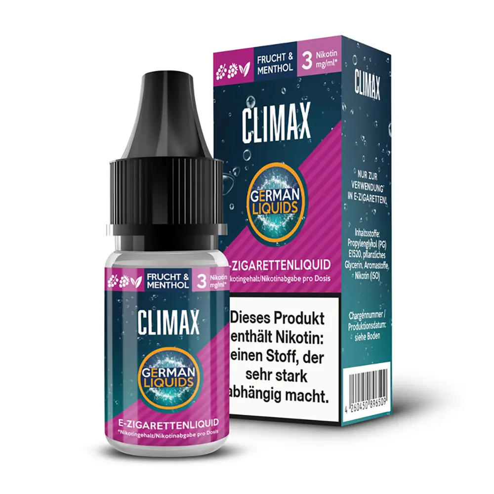 Liquid CLIMAX 3mg - German Liquids Liquid CLIMAX 3mg - German Liquids