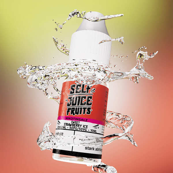 Liquid Sweet Strawberry Ice - Self Juice Nikotinsalz Liquid Sweet Strawberry Ice - Self Juice Nikotinsalz