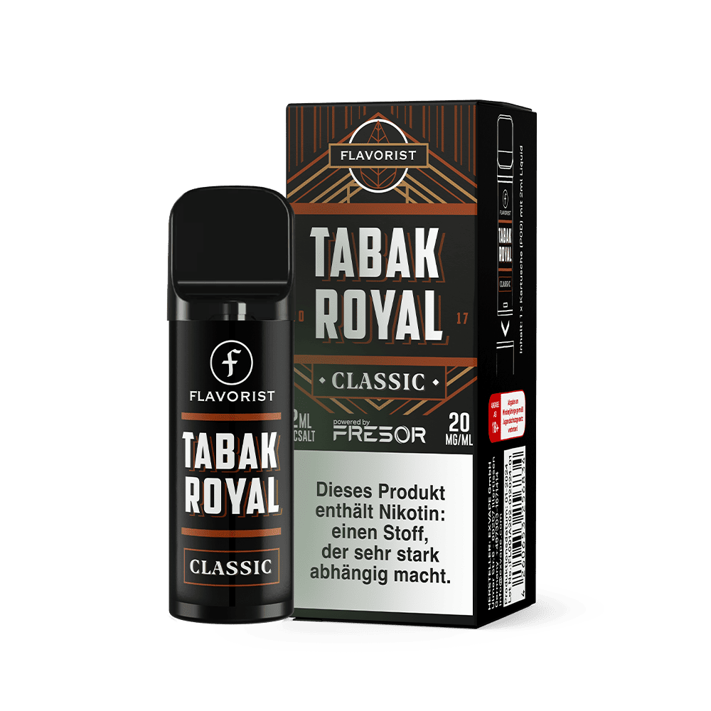Salt Club Einweg Pod - Flavorist Tabak Royal Classic - 20mg 2ml  C