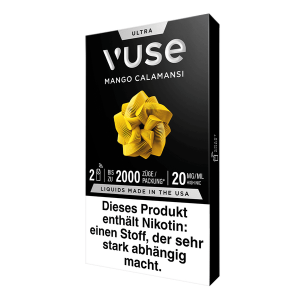 2x Vuse Ultra Pods Mango Calamansi 20mg