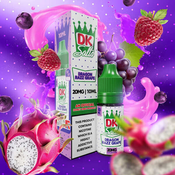 DK Salts Nikotinsalz Dragon Razz Grape Liquid 20mg 10ml DK Salts Nikotinsalz Dragon Razz Grape Liquid 20mg 10ml