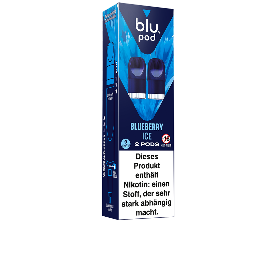 blu Pod BLUEBERRY ICE 9mg/ml blu Pod BLUEBERRY ICE 9mg/ml