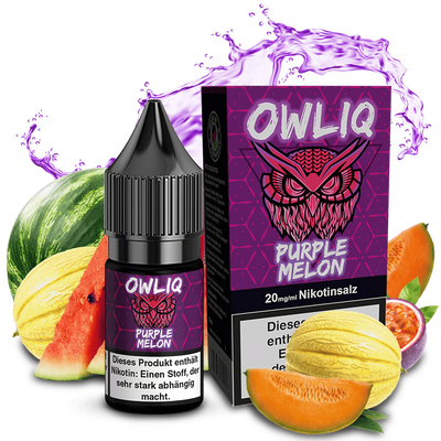 Liquid Purple Melon - OWLIQ Nikotinsalz