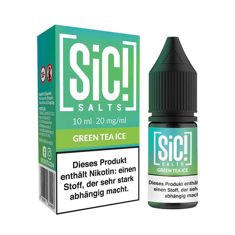 Liquid Green Tea Ice - SIC Nikotinsalz 20mg Liquid Green Tea Ice - SIC Nikotinsalz 20mg