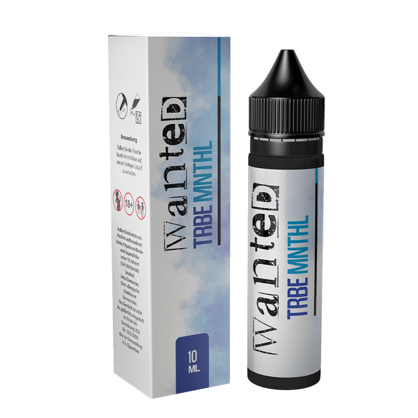 Wanted Aroma Longfill - Trbe Mnthl - 10ml in 60ml Flasche C Wanted Aroma Longfill - Trbe Mnthl - 10ml in 60ml Flasche C
