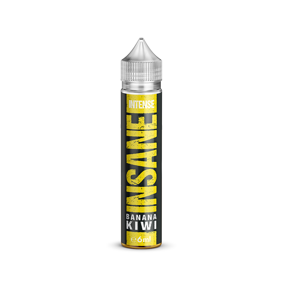 Insane Longfill - Banana Kiwi - 10ml Aroma in 75ml Flasche  C