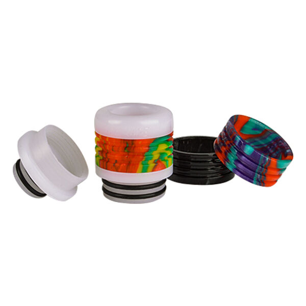6 in 1 Resin Drip Tip 810er/510er White-Edition 6 in 1 Resin Drip Tip 810er/510er White-Edition
