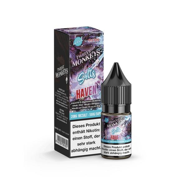 Liquid Haven - Twelve Monkeys Nikotinsalz 20mg