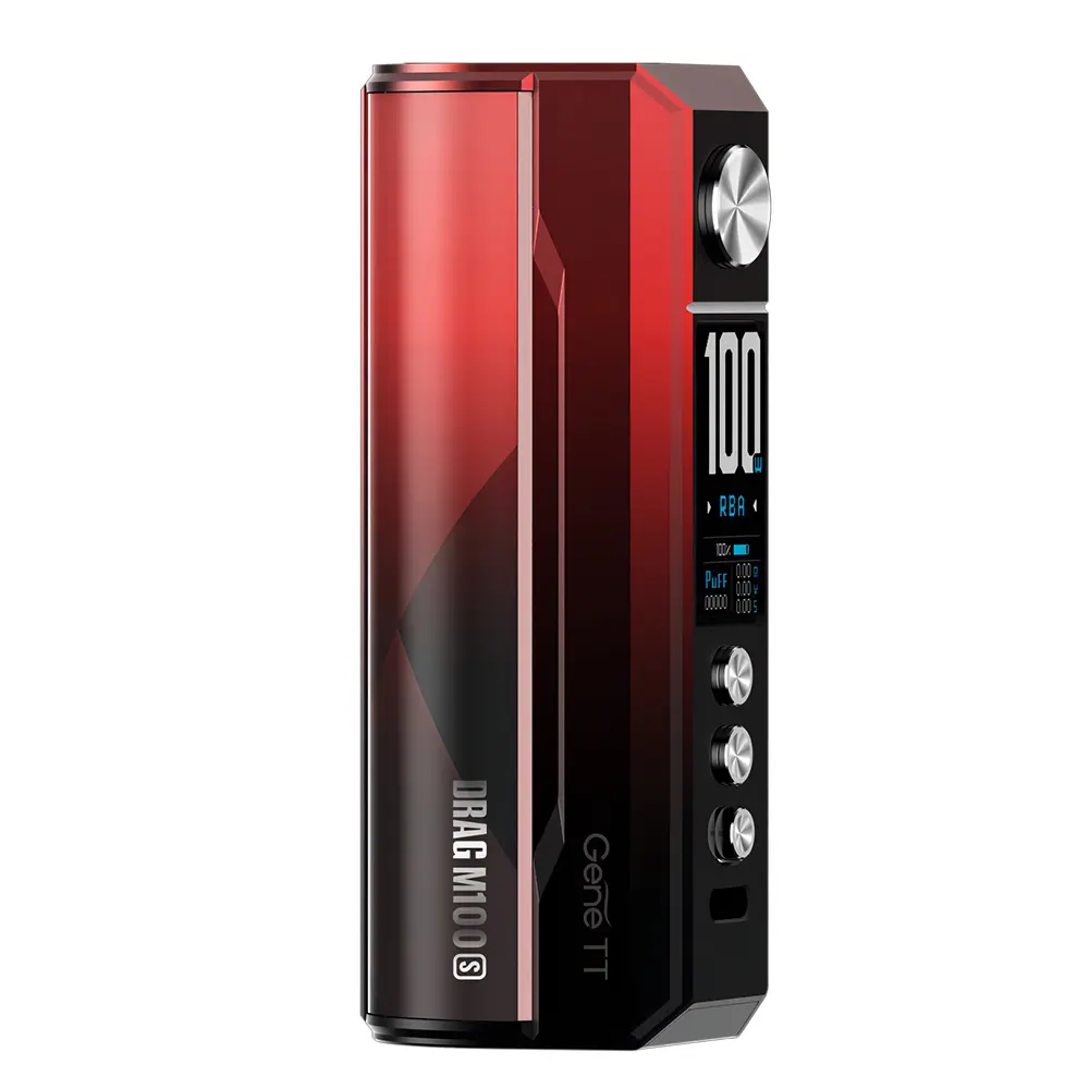 Voopoo Drag M100 S Mod Red & Black