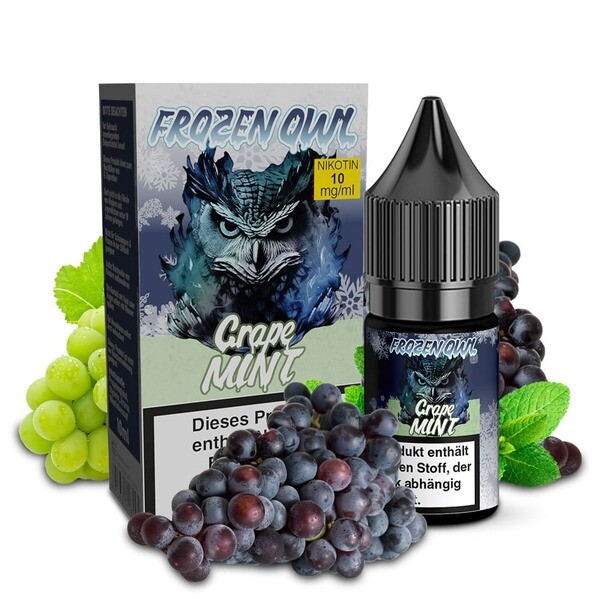 Liquid Grape Mint - Frozen OWL Nikotinsalz Liquid Grape Mint - Frozen OWL Nikotinsalz