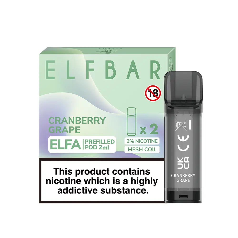 Elfbar - Elfa Pods Cranberry Grape Nikotinsalz 20mg