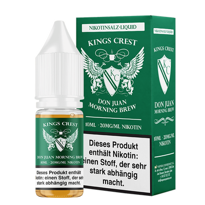 Kings Crest Nikotinsalz - Don Juan Morning Brew - 20mg