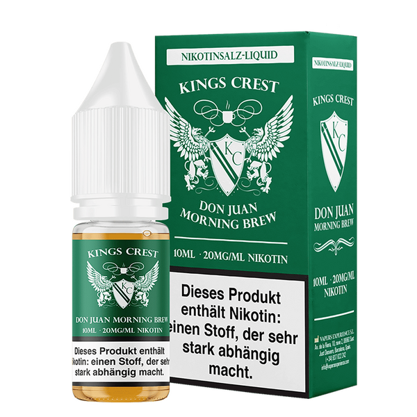 Kings Crest Nikotinsalz - Don Juan Morning Brew - 20mg