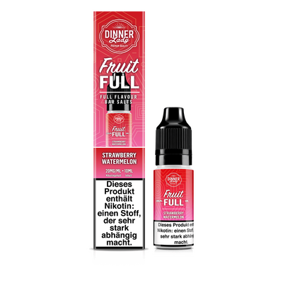 Liquid Strawberry Watermelon - Dinner Lady Fruit Full Nikotinsalz 20mg