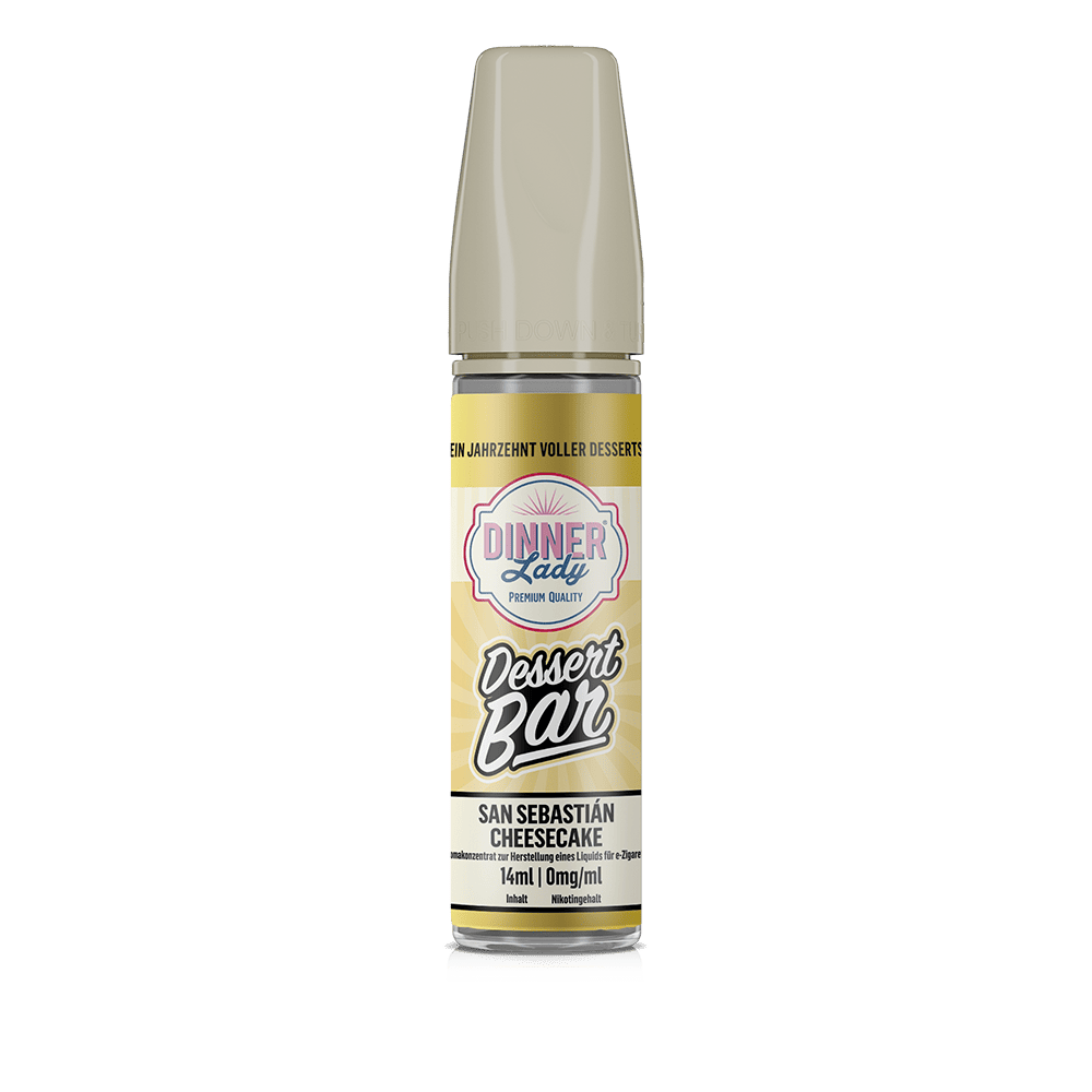 Dinner Lady Aroma Longfill - San Sebastian Cheesecake - 14ml in 60ml Flasche  C