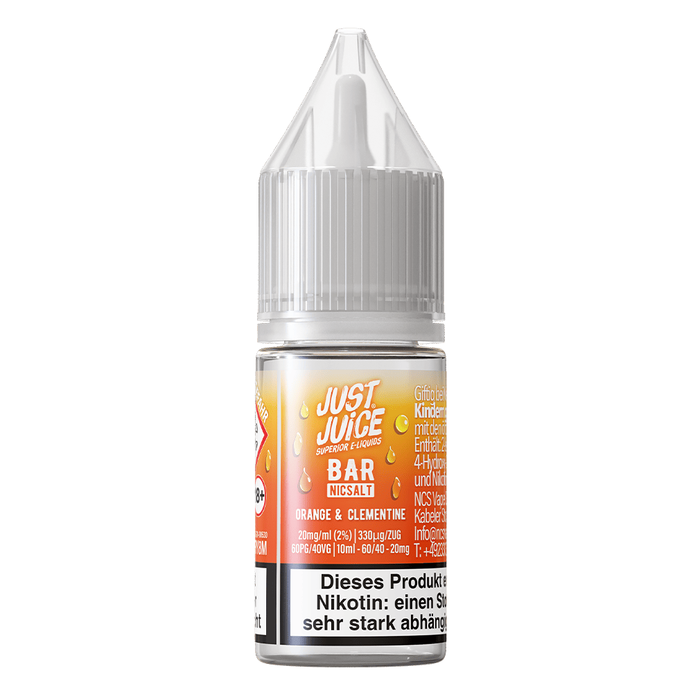 Liquid Orange & Clementine - Just Juice Bar Nikotinsalz 20mg