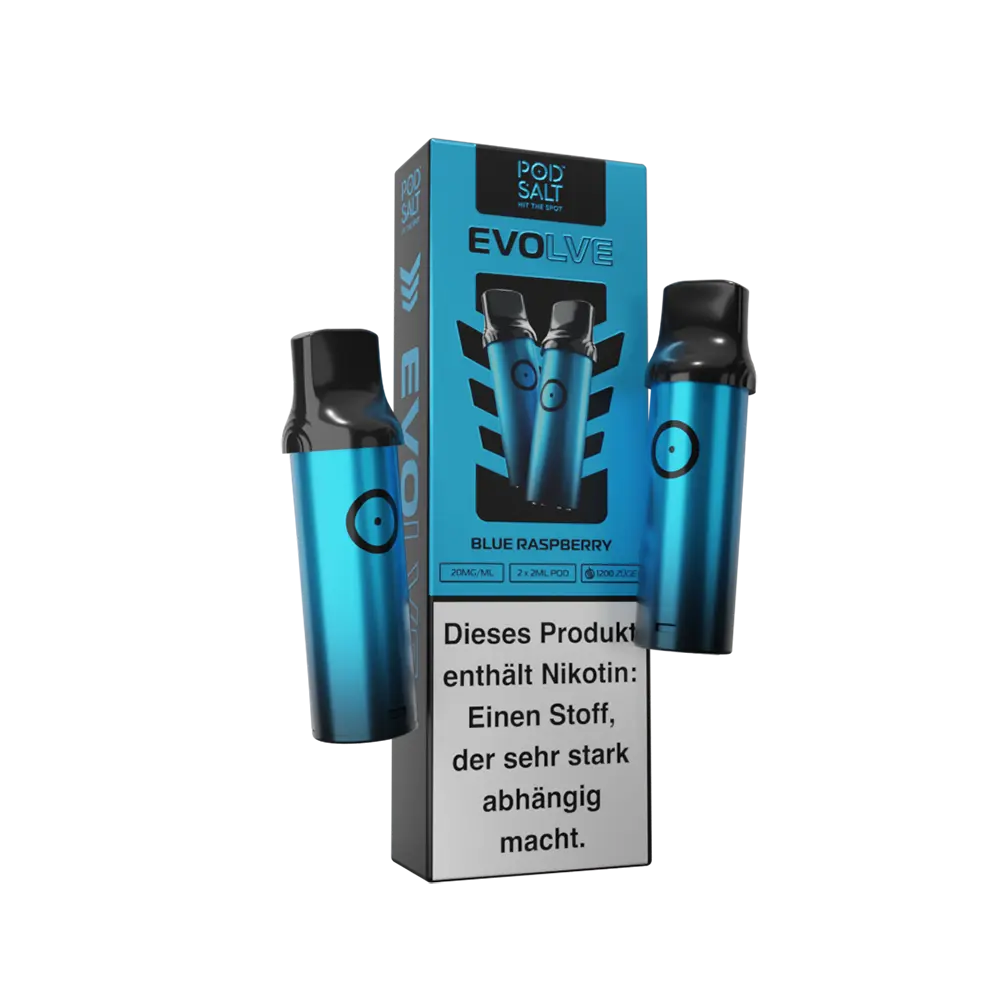 Pod Salt Evolve Pod - Blue Raspberry - 20mg Nikotinsalz