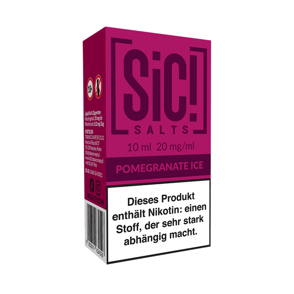 Liquid Pomegranate Ice - SIC Nikotinsalz 20mg Liquid Pomegranate Ice - SIC Nikotinsalz 20mg