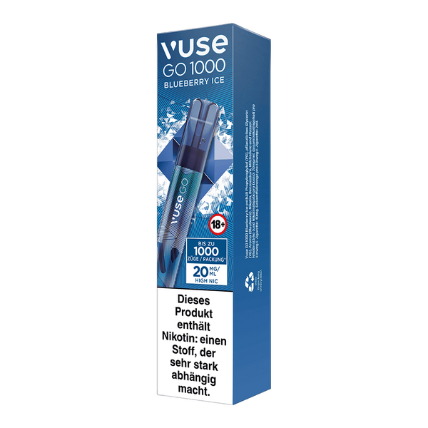 Vuse GO 1000 Blueberry Ice 20mg