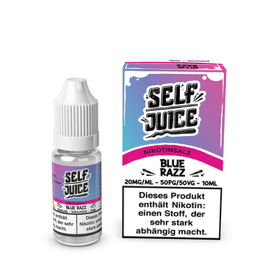 Liquid Blue Raz - Self Juice Nikotinsalz 20mg Liquid Blue Raz - Self Juice Nikotinsalz 20mg