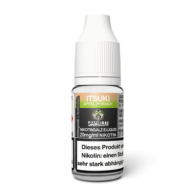 Liquid Itsuki Apfel Pfirsich - Samurai Nikotinsalz 20mg