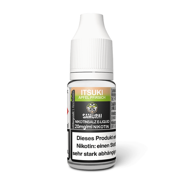 Liquid Itsuki Apfel Pfirsich - Samurai Nikotinsalz 20mg