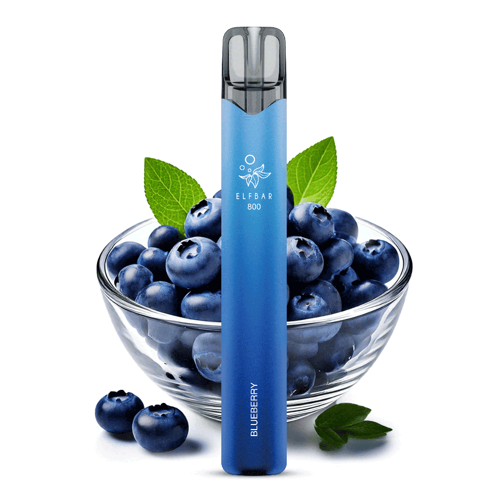 Elfbar 800 Einweg E-Zigarette Blueberry 20mg