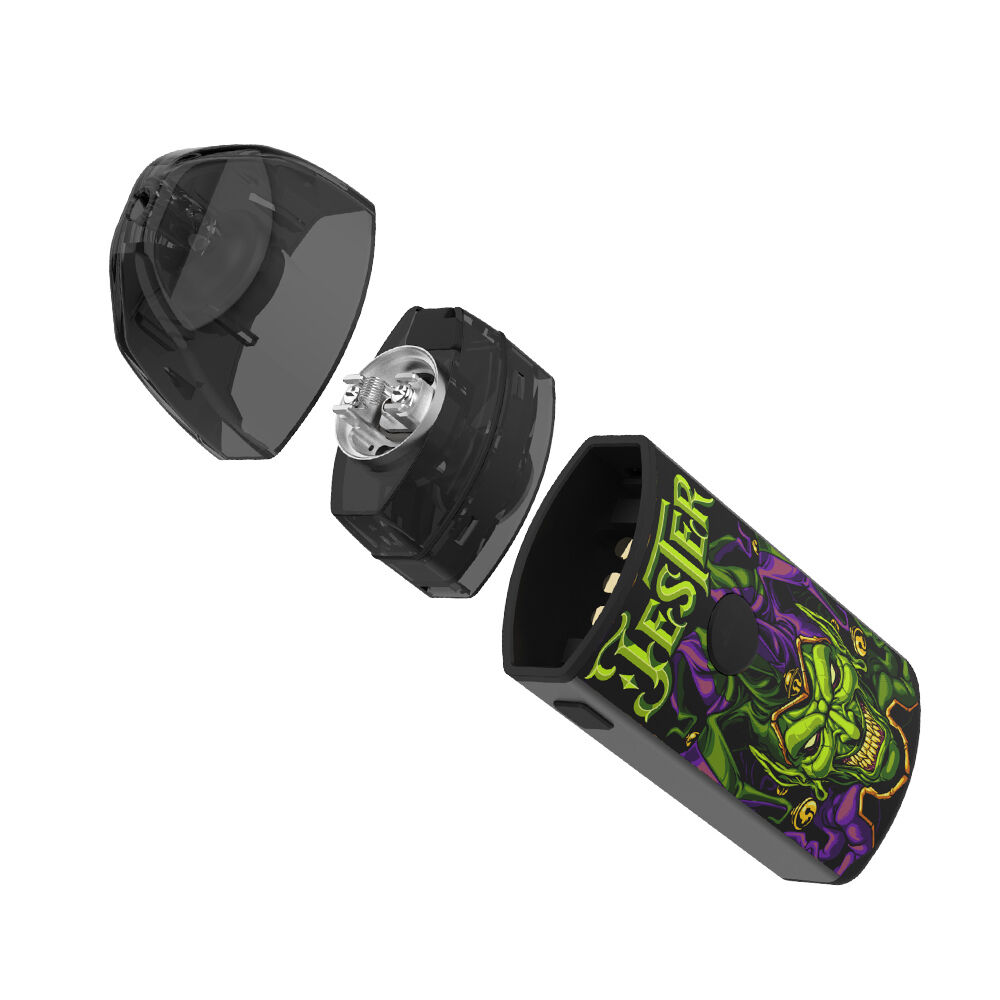 Vapefly Jester Pod Kit mattschwarz Selbstwickel Edition