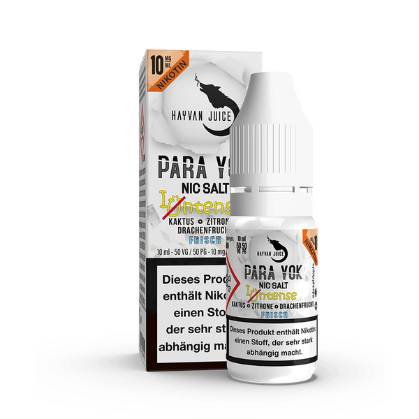 Hayvan Juice Intense Nikotinsalz - Para Yok - Liquid 10mg Hayvan Juice Intense Nikotinsalz - Para Yok - Liquid 10mg