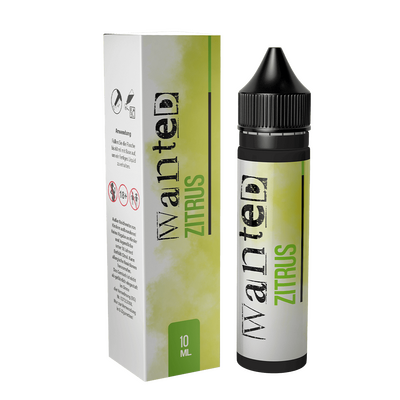 Wanted Aroma Longfill - Zitrus - 10ml in 60ml Flasche C Wanted Aroma Longfill - Zitrus - 10ml in 60ml Flasche C