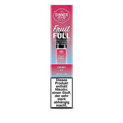 Liquid Cherry Ice - Dinner Lady Fruit Full Nikotinsalz