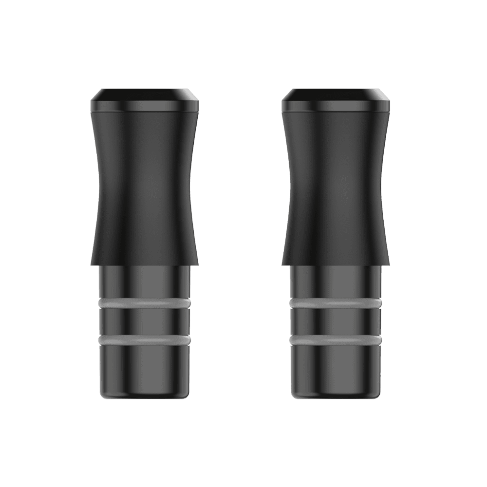 KIWI PC/Silikon Drip Tip - Schwarz KIWI PC/Silikon Drip Tip - Schwarz