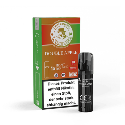 Don Cristo Einweg Pod Double Apple 20mg