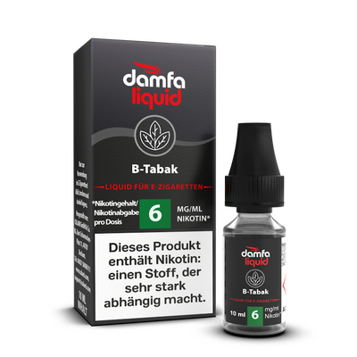 damfaliquid Liquid - B-Tabak V2 - 6mg