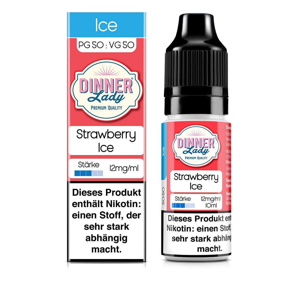 Liquid Strawberry Ice - Dinner Lady