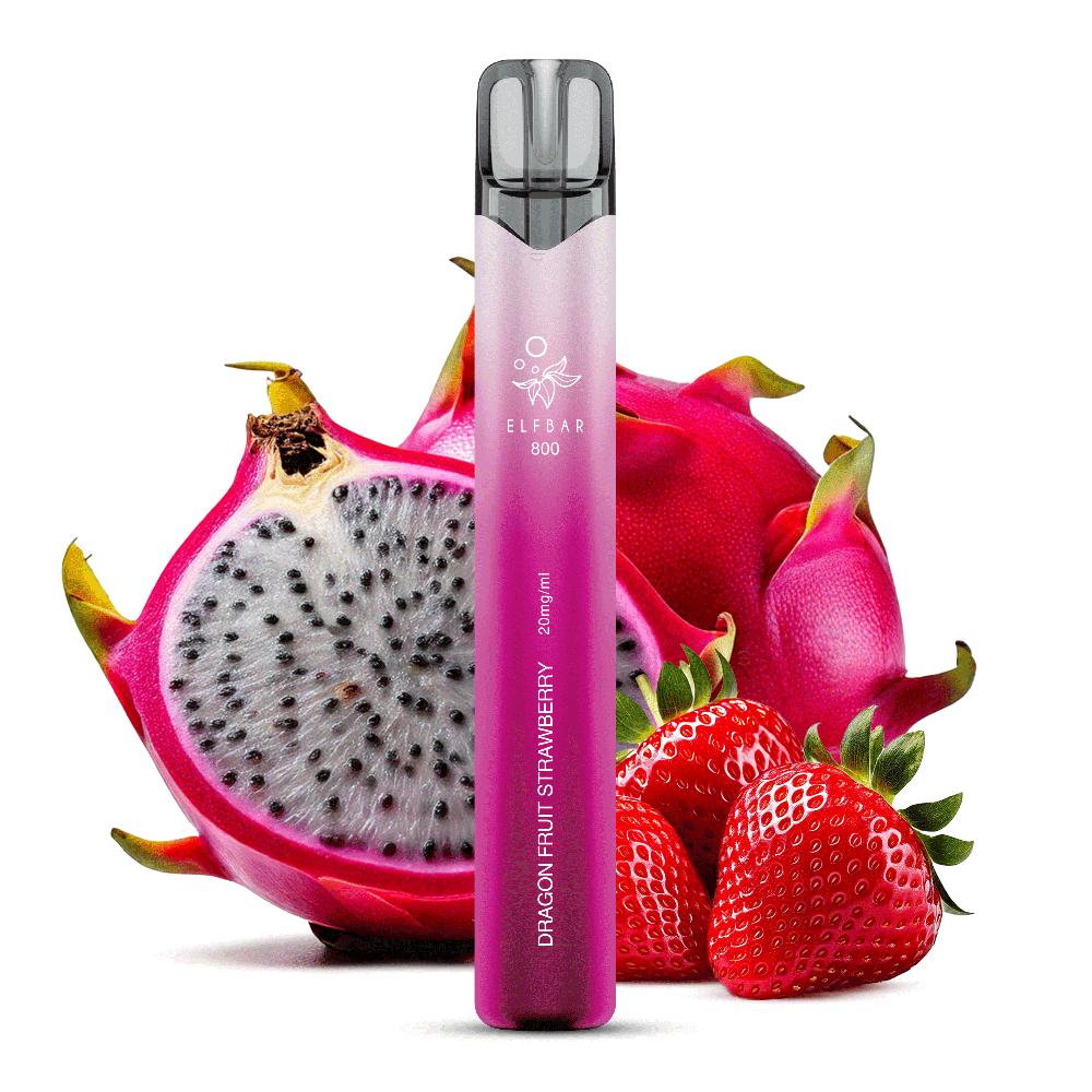 Elfbar 800 Einweg E-Zigarette Dragon Fruit Strawberry 20mg Elfbar 800 Einweg E-Zigarette Dragon Fruit Strawberry 20mg