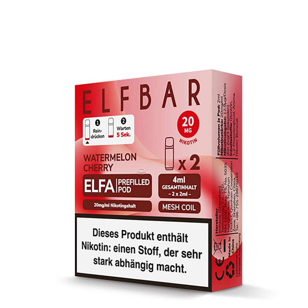 Elfbar - Elfa Pods Watermelon Cherry Nikotinsalz 20mg