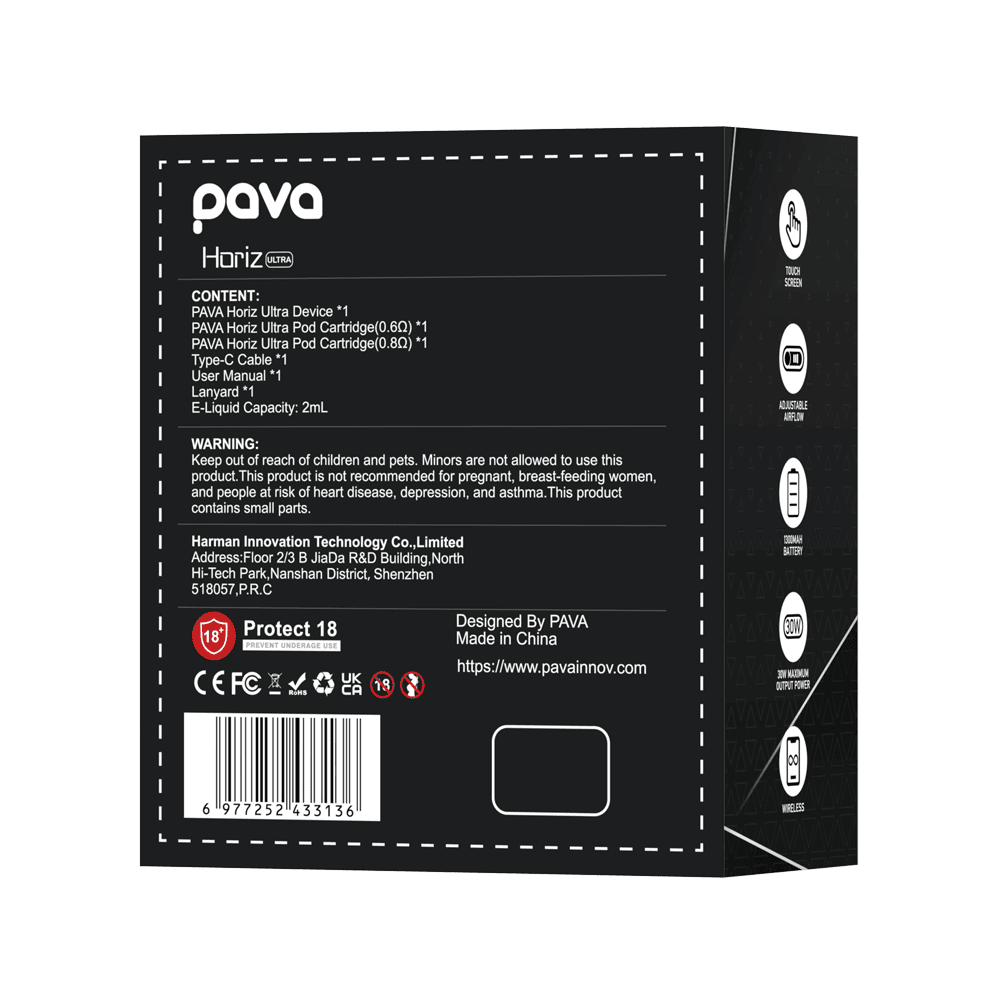 Pava Horiz Ultra Kit Elegant Silver