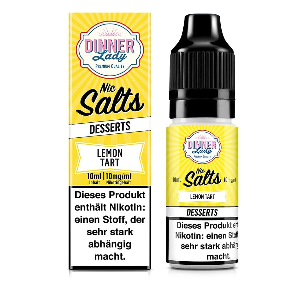Liquid Lemon Tart - Dinner Lady Nikotinsalz 10mg