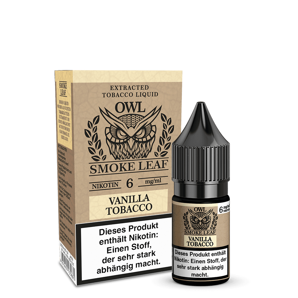 OWL Smoke Leaf Vanilla Tobacco Liquid 6mg